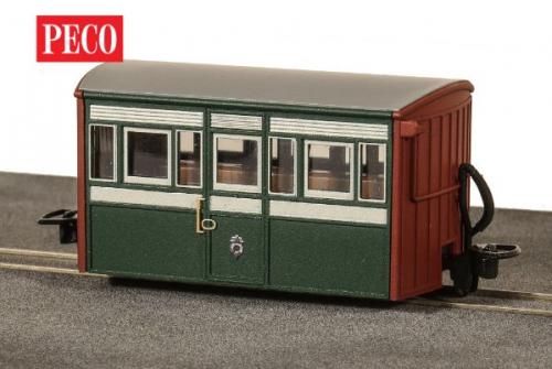 GR-556 Peco OO-9 FR Bug Box Coach, 3rd Class, Early Preservation